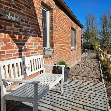 Altfunnixsiel Smittshoern 3 - Nordsee Erdgeschosswohnung Mit Eingezaeunten Garten, Kamin Und Lounge! מראה חיצוני תמונה
